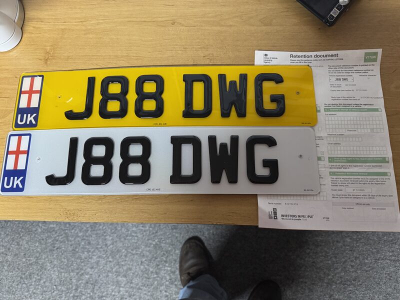 Private Plate For Sale