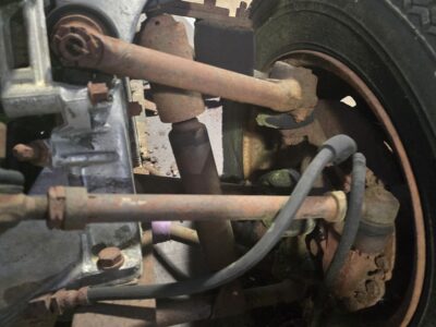 Fulvia engine, gearbox and running gear.