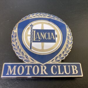 Lancia Motor Club Radiator Grille Badge